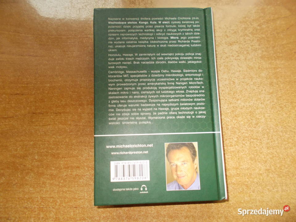 Michael Crichton Micro Proza i poezja opolskie Głubczyce