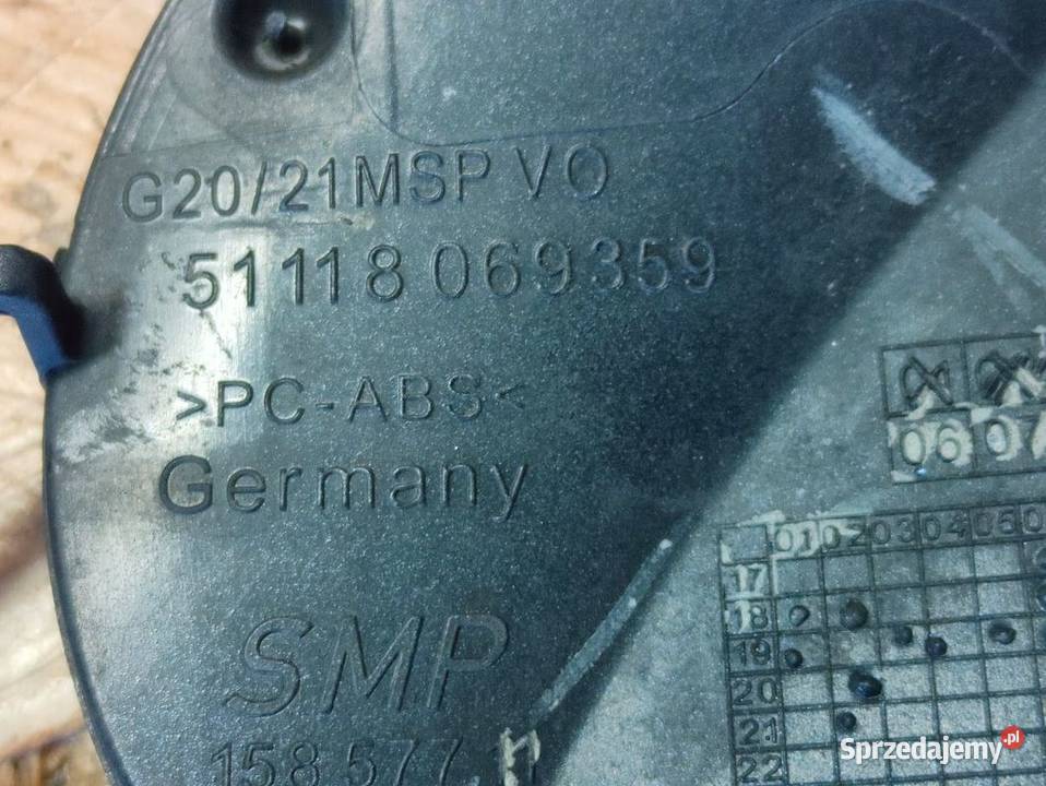 Zaślepka Zderzaka Przód BMW 3 G20 G21 MPakiet Pleszew