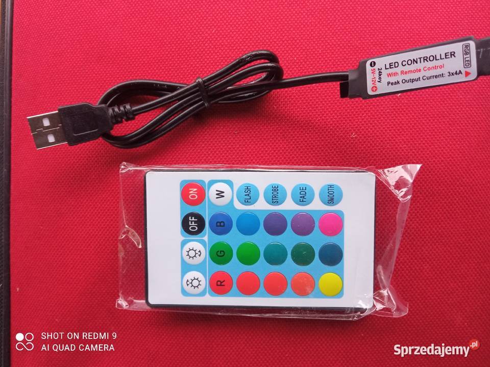 Sprzedam sterownik taśmy LED RGB 12 volt 5 volt