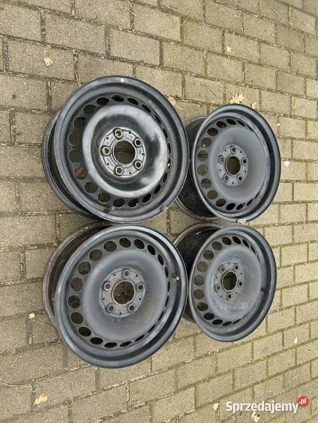 MERCEDES A B 4xORGINALNE felgi stalowe 15 6j15 Gorzów Wielkopolski
