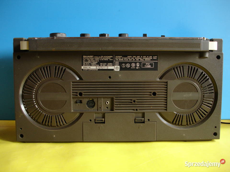 Radiomagnetofon SHARP GF4343 Zielona Góra