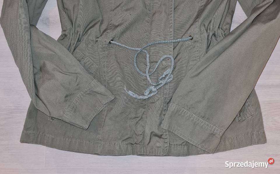 Kurtka parka damska ćwieki 36S Rozmiar 36(S) łódzkie Łódź