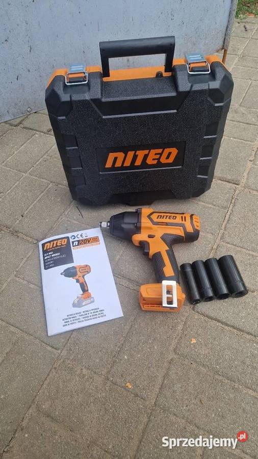 Akumulatorowy klucz udarowy NITEO 20V body Leszno