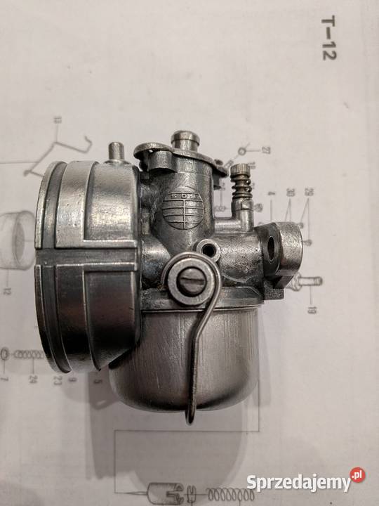 Gaźnik 14MC Romet Chart Działdowo
