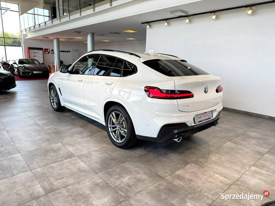 BMW X4 xdrive30i 252 automat 2019 r salon I łopatki zmiany biegów Myślenice