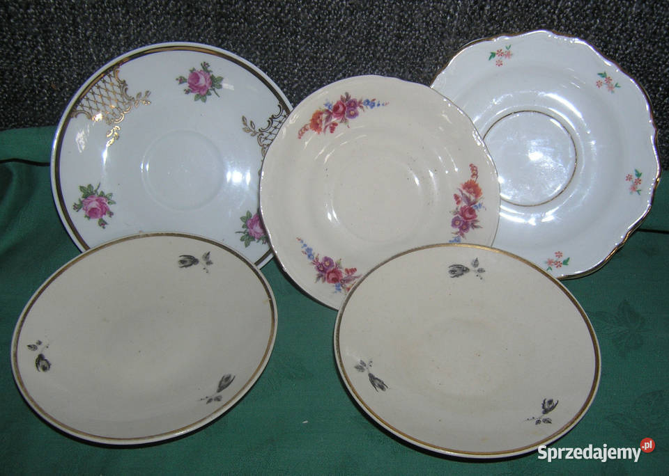 spodki vintage miksD Porcelana i szkło Bartków