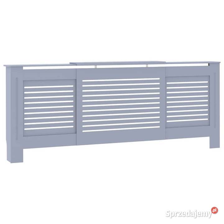 vidaXL Osłona na kaloryfer MDF szara 205 Warszawa