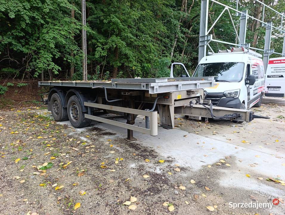 Przyczepa tandem platforma laweta 12000kg Czarny Las