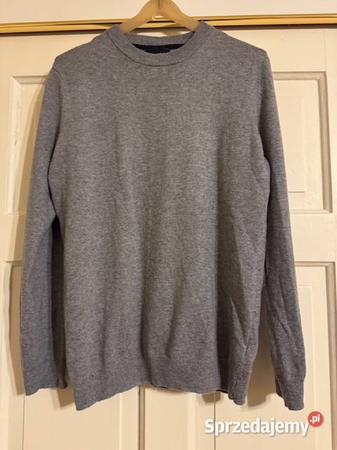 Sweter męski M PullBear szary ciepły dzianina z Rozmiar M śląskie