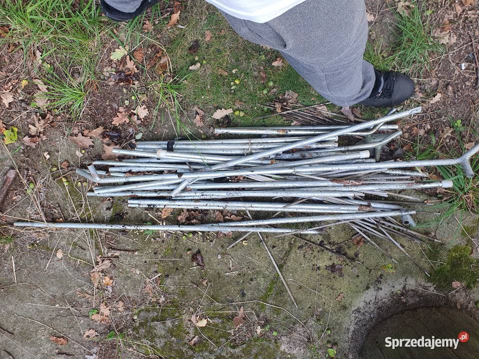 Rurki pręty wciskane ogrodowy stelaż namiotu Warszawa