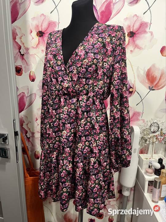 Salanta sukienka kwiaty 4042 Odzież damska sprzedam
