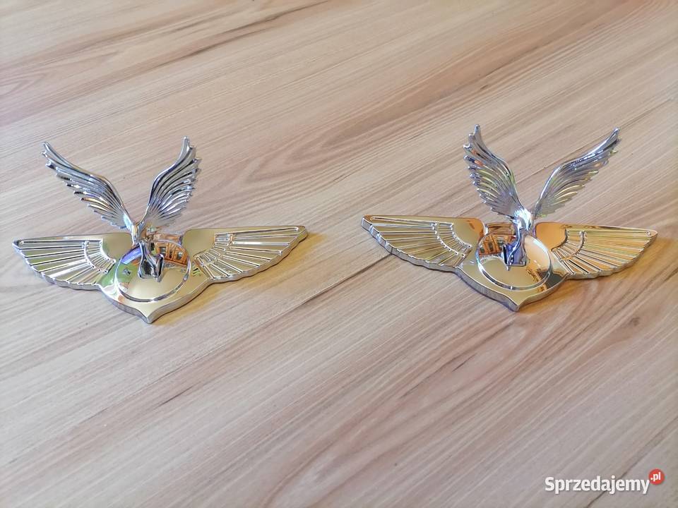 Metalowy chromowany Ornament Orła Pozostałe Akcesoria samochodowe łódzkie Konstantynów Łódzki
