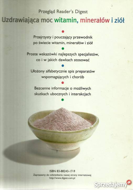 Uzdrawiająca moc witamin minerałów i ziół Płońsk
