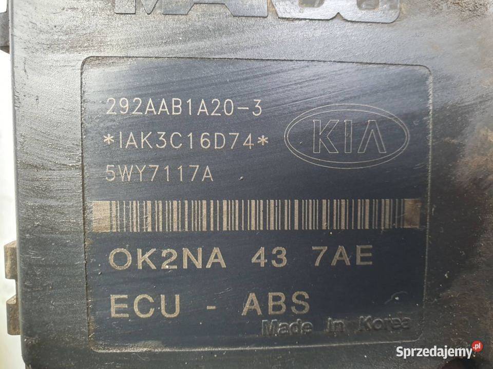 POMPA ABS HAMULCOWA KIA SHUMA II OK2NA437AE Lipno sprzedam