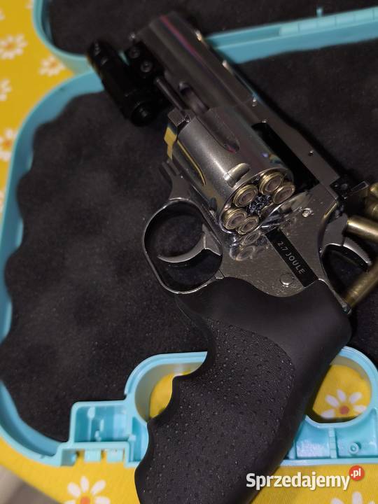 Wiatrówka rewolwer Dan Wesson 715 4 Diabolo 45 Lędziny sprzedam