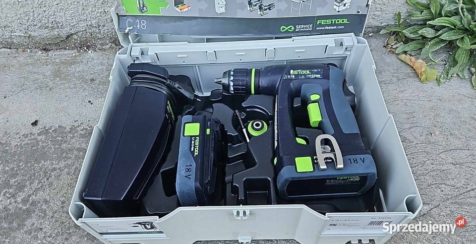 FESTOOL C 18 Li 31Plus wiertarkowkrętarka Gorzów Wielkopolski