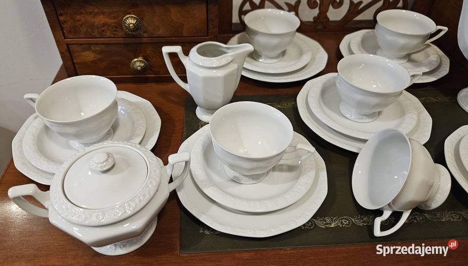 Rosenthal Biała Maria serwis do kawy 9 osób Lublin sprzedam
