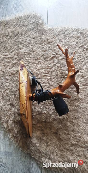 Stara lampa na korzeniu śląskie Dąbrowa Górnicza sprzedam