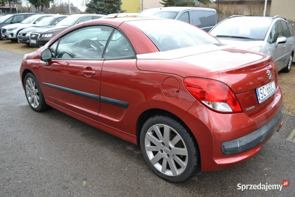 Peugeot 207 CC ładny Peugeot 207 CC 16 benzyna Częstochowa