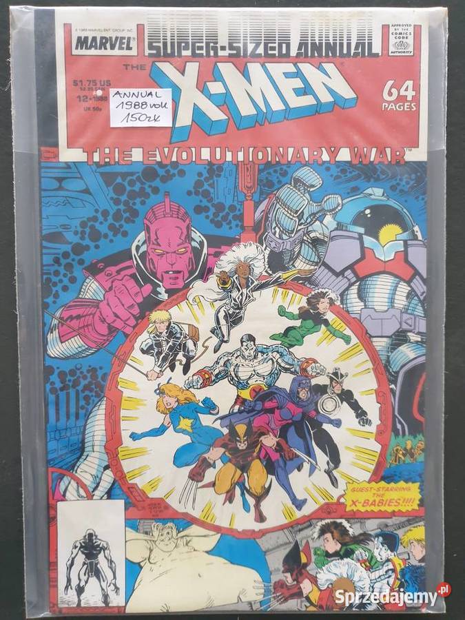 The Uncanny XMen Annual 3 komiksy Marvel USA
