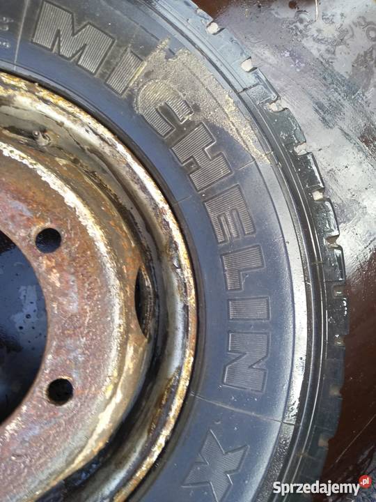 KOŁO OPONA MAN MERCEDES 26570 R 175 MICHELIN XDE