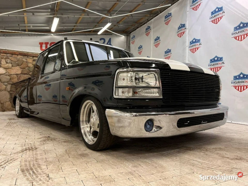 Ford F150 Lowrider 1994 Black Edition skóra air-ride show car na ...