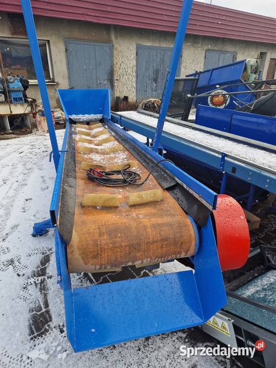 Przenośnik taśmowy Taśmociąg Używany warzywa wielkopolskie Środa Wielkopolska