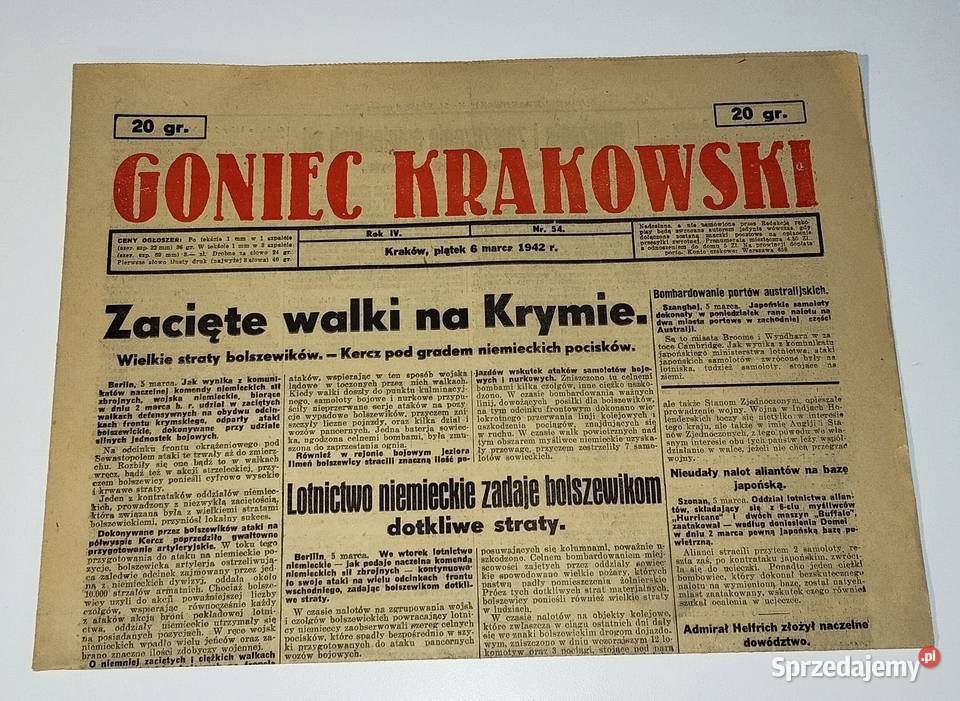Prasa PRL pomysł na prezent rocznicowy mazowieckie sprzedam