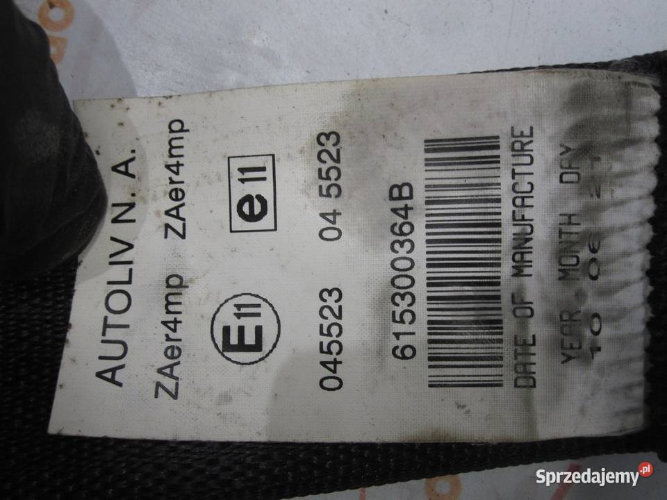 JEEP PATRIOT 10r pas bezpieczeństwa lewy przód Kielce sprzedam