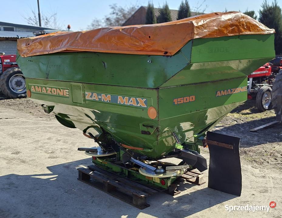 Rozsiewacz nawozu Amazone ZAM nieuszkodzony Sieradz