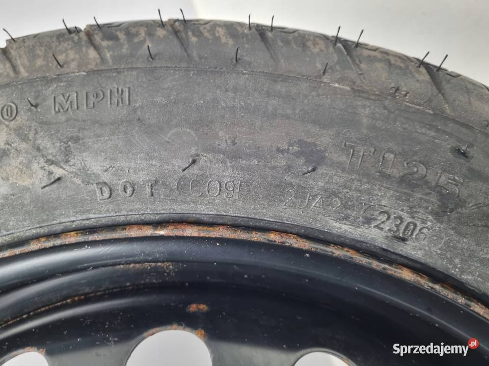 KOŁO DOJAZDOWE Audi A4 B6 B7 dojazdówka 12580 lubelskie Chełm