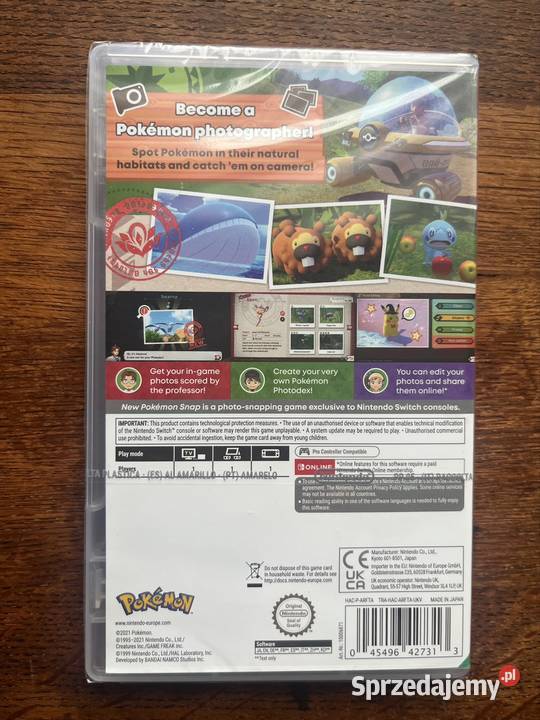 Pokmon Snap Karcianki kolekcjonerskie Chełmża sprzedam