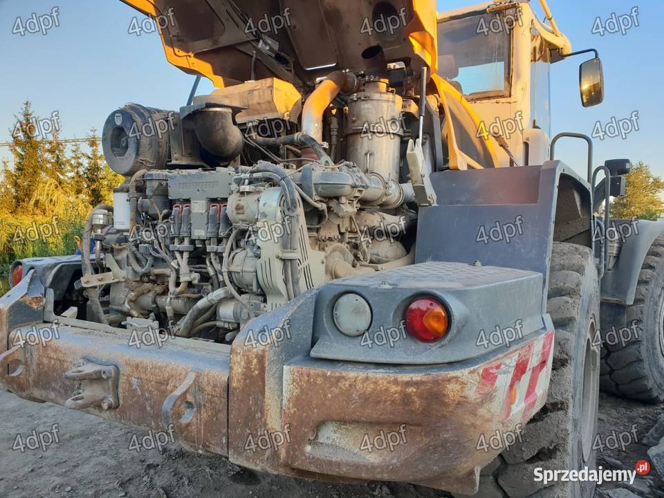 Usuwanie DPF w Liebherr 934