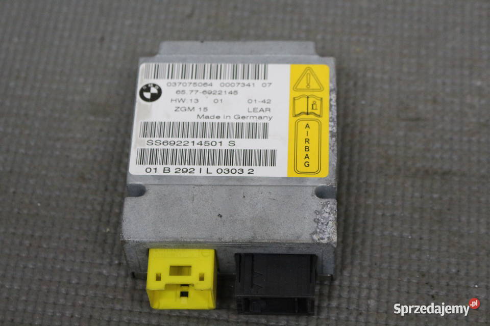 BMW 7 E65 E66 SENSOR PODUSZEK 6577 6922145 Prochowice