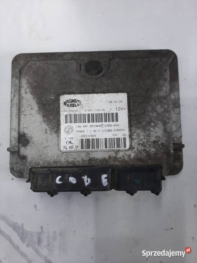 Fiat Panda 11 Komputer silnika IAW 4AFSM Ksawerów