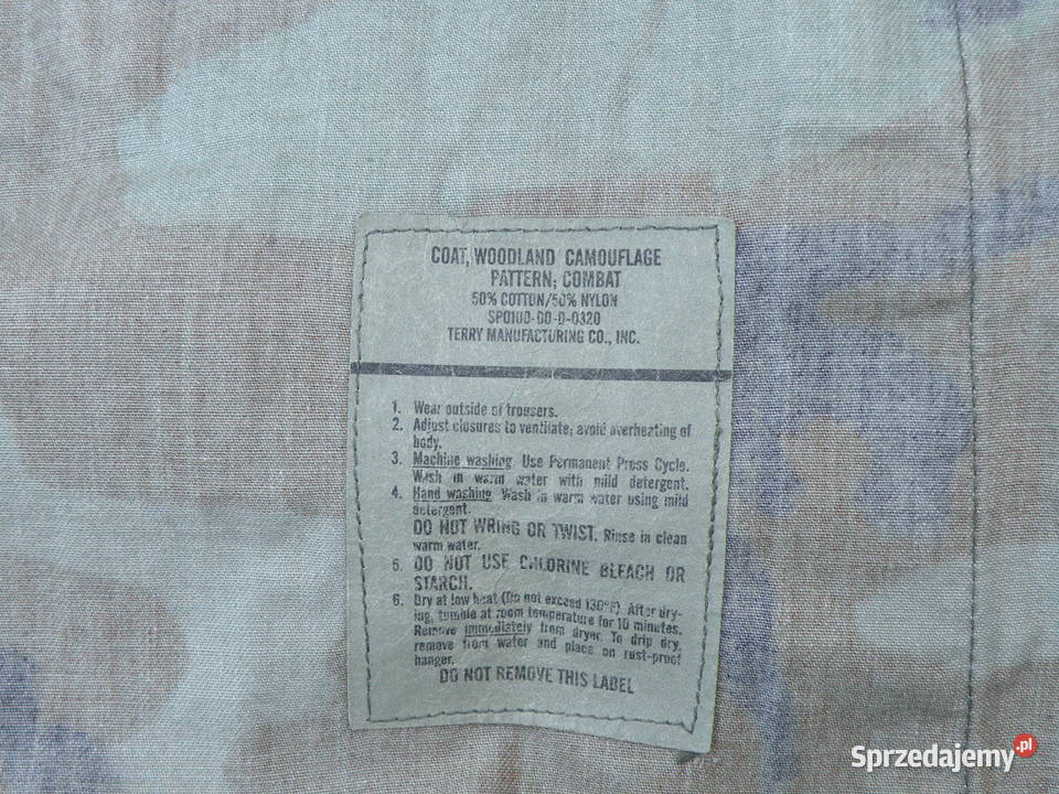 Bluza bdu woodland xsmall USAF obszyta Wrocław