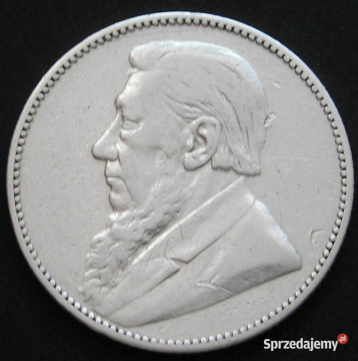 Afryka Południowa RPA 1 shilling 1896 SREBRO Łódź