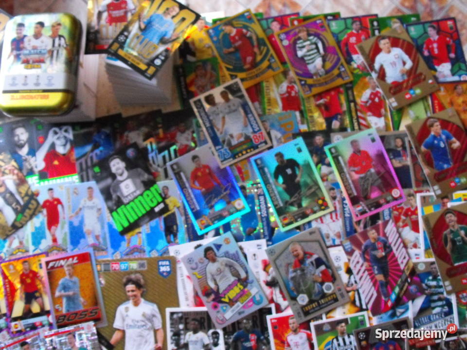 Super karty piłkarskie PANINI TOPPS Różne Zestaw Mykanów