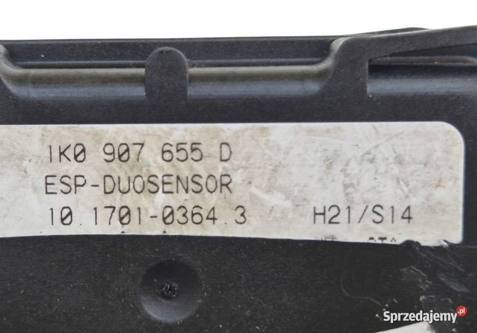 MODUŁ CZUJNIK ESP VW SEAT AUDI SKODA 1K0907655C osobowe Działoszyce