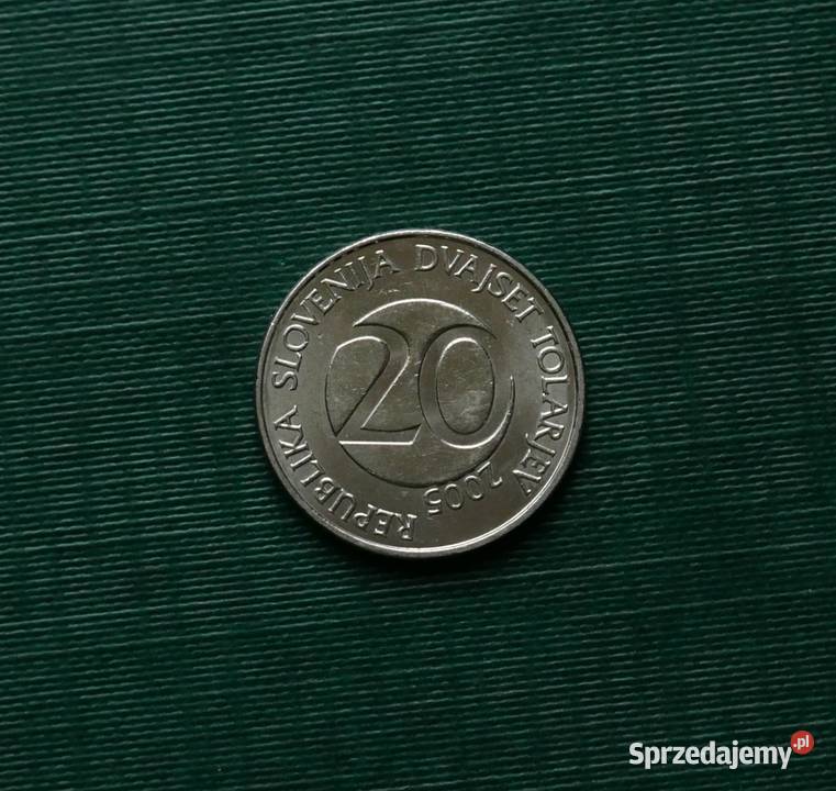 SŁOWENIA 20 tolarów 2005r Gliwice