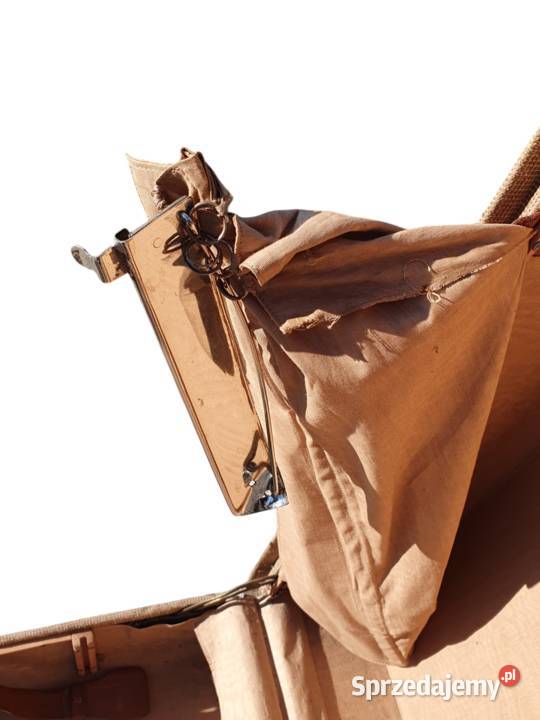 Stara przedwojenna walizka bagażowa Hofmann