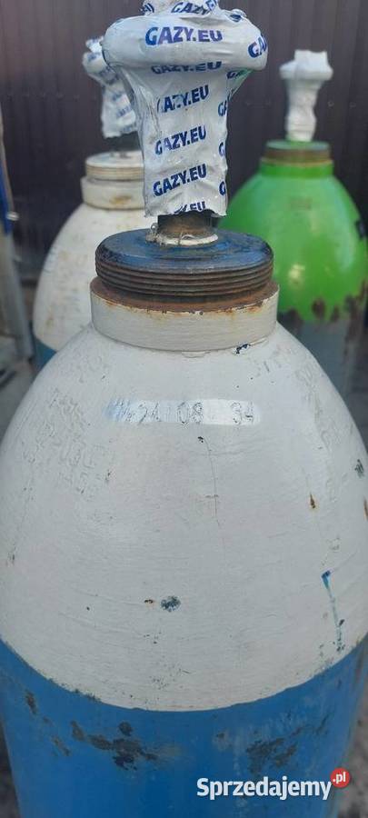 Butle z tlenem i mix do spawania Pozostałe Burzenin