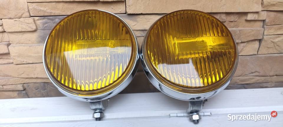 NOWE DUŻE ŻÓŁTE HALOGENY PAL SKODA 120 GLS S100 Świdnica