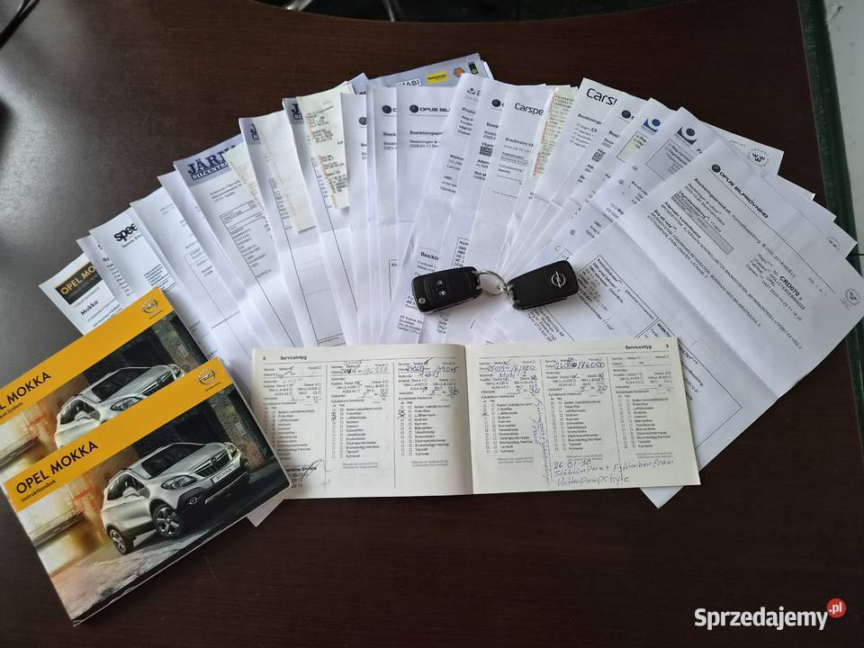 Opel Mokka 4x4 2014r 14TB 140 Full BiXenon Skóra elektrycznie ustawiane fotele Mokka Góra Puławska