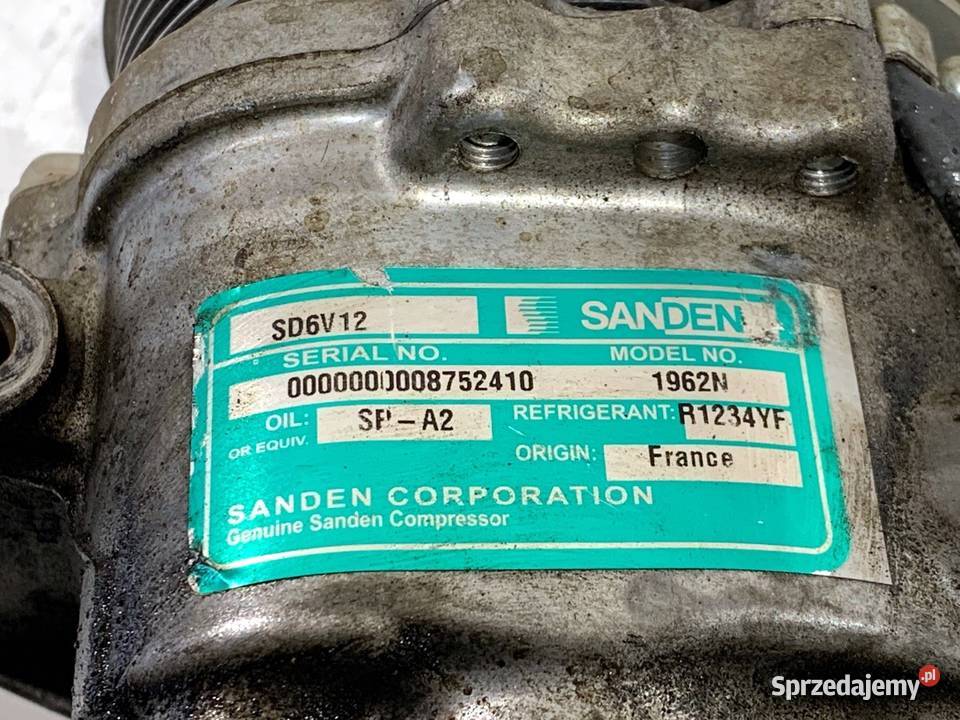 SPRĘŻARKA KLIMATYZACJI FIAT DOBLO II SD6V12 16