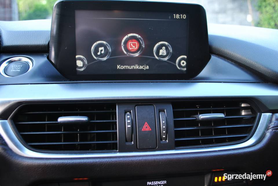Mazda 6 III 22 Czarna Skóra Nawigacja Światła Ruda Śląska