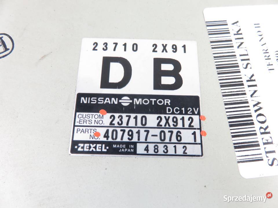 STEROWNIK NISSAN TERRANO II 30 Di 237102X91