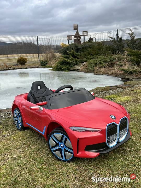 Auto na akumulator BMW i4 Miękkie koła EVA Skóra Pojazdy elektryczne i spalinowe Radomsko