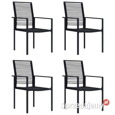 vidaXL Krzesła ogrodowe 4 rattan PVC Warszawa