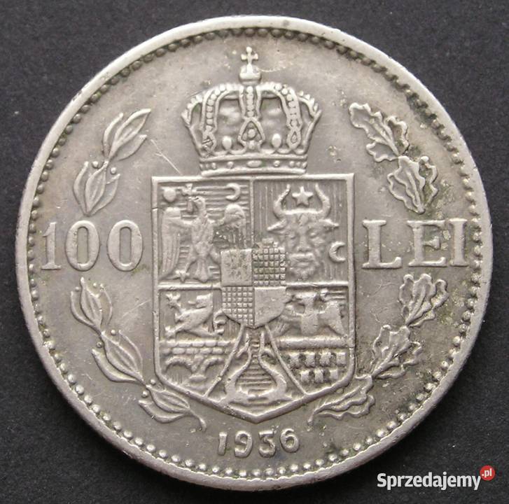 RUMUNIA 100 LEI 1936 KAROL II